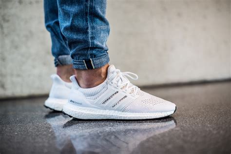 white adidas ultra boost models.